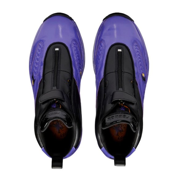 Reebok Answer IV 'Lakers' Allen Iverson Basketball Shoes - Picture 4 of 6